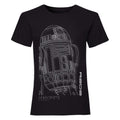 Schwarz - Front - Star Wars - T-Shirt für Mädchen