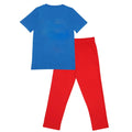 Rot-Blau - Back - Sonic The Hedgehog - This Is How I Roll Schlafanzug für Mädchen