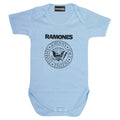Himmelblau - Front - Ramones - "Seal" Schlafanzug für Baby-Jungs