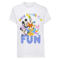 Weiß - Front - Mickey Mouse & Friends - Here Comes The Fun T-Shirt für Baby-Jungs
