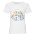 Weiß - Front - Winnie the Pooh - Rainbows Make Me Smile T-Shirt für Baby-Jungs