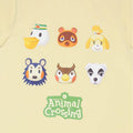 Cremefarbe-Grün - Back - Animal Crossing - Schlafanzug für Mädchen