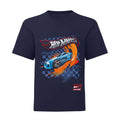 Marineblau - Front - Hot Wheels - "Since 68" T-Shirt für Jungen