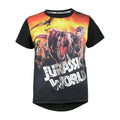 Schwarz - Front - Jurassic World - "Volcanic Eruption" T-Shirt für Jungen