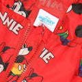 Rot - Side - Disney - "Mickey & Minnie" Regenmantel, AOP für Baby-Jungs