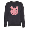Anthrazit - Front - Piggy - Sweatshirt für Mädchen