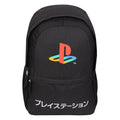 Schwarz - Front - Playstation - Kinder Rucksack, Japanisches Logo