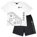 Weiß-Schwarz - Front - Xbox - Schlafanzug mit Shorts für Jungen