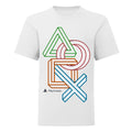 Weiß - Front - Playstation - T-Shirt für Jungen