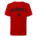 Rot - Back - Playstation - T-Shirt für Jungen