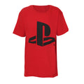 Rot - Front - Playstation - T-Shirt für Mädchen