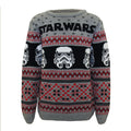 Bunt - Front - Star Wars - Pullover für Jungen - weihnachtliches Design