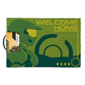 Grün-Gelb - Front - Halo Infinite - Türmatte "Welcome Home"