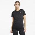 Schwarz - Back - Puma - "Run Favourite" T-Shirt für Damen