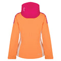Orange-Pink - Side - Dare2B Damen Jacke Contrive