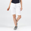 Weiß - Side - Regatta Damen Shorts Solita mit Taschen