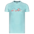 Hellblau mit Berg - Front - Dare 2B Kinder T-Shirt Frenzy mit Grafikdruck