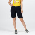 Marineblau - Back - Regatta - Solita II Shorts für Damen