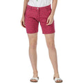 Pink-Veilchen bedruckt - Front - Regatta - Solita II Shorts für Damen