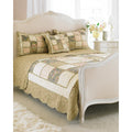 Beige - Front - Riva Home Appleby Tagesdecke
