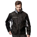 Schwarz-Grau - Back - Snickers Herren Premium Winter-Jacke - Arbeitsjacke