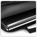 Schwarz - Side - Quadra Neopren Tablett-Laptop Reise Tasche Shuttle