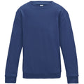 Königsblau - Front - AWDis Just Hoods Kinder Pullover - Sweatshirt, unifarben