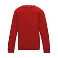 Feuerrot - Lifestyle - AWDis Just Hoods Kinder Pullover - Sweatshirt, unifarben