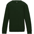 Tannengrün - Front - AWDis Just Hoods Kinder Pullover - Sweatshirt, unifarben