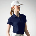 Marineblau - Back - Glenmuir Damen Performance Pique Polo-Shirt, kurzärmlig