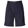 Marineblau - Front - Henbury Teflon® Chino-Shorts - Arbeits-Shorts, fleckenabweisend