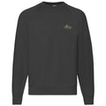 Schwarz - Front - Fruit of the Loom - "Vintage" Sweatshirt für Herren-Damen Unisex