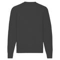 Schwarz - Back - Fruit of the Loom - "Vintage" Sweatshirt für Herren-Damen Unisex
