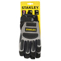 Grau-Schwarz - Side - Stanley - Herren-Damen Unisex Sicherheits-Handschuhe "Extreme", Hochleistungsmaterial