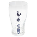 Durchsichtig-Marineblau - Front - Fußball Bierglas - Glas mit Tottenham Hotspur FC Logo