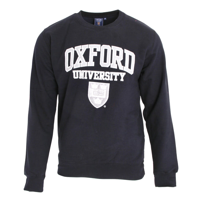 Marineblau - Front - Oxford University Unisex Sweatshirt