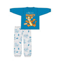 Blau-Grau-Orange - Front - Winnie the Pooh - Schlafanzug für Baby-Jungs