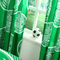 Grün-Weiß - Back - Celtic FC - Vorhänge, Logo-Muster 2er-Pack