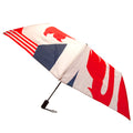 Weiß-Rot-Blau - Back - England FA - Faltbarer Regenschirm Wappen
