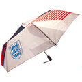 Weiß-Rot-Blau - Front - England FA - Faltbarer Regenschirm Wappen