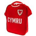 Rot-Weiß - Back - FA Wales - Brotzeittasche "Cymru"
