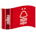 Rot-Weiß - Back - Nottingham Forest FC - Fahne, Wappen
