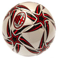 Weiß-Rot-Schwarz - Side - AC Milan - Fußball Sternemuster