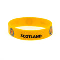 Gelb - Back - Scotland FA offizielles Silikon-Armband
