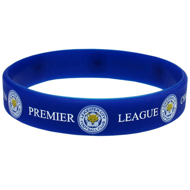 Blau - Side - Leicester City FC offizielles Champions Silikon-Armband