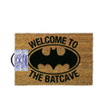 Braun - Front - Batman Batcave Fußmatte