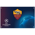 Bunt - Front - AS Roma Champions League Fahne