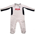 Weiß - Front - Tottenham Hotspur FC Baby NW Strampler