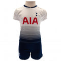 Marineblau-Weiß - Back - Tottenham Hotspur FC Kinder T-Shirt und Short Set
