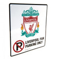 Weiß - Front - Liverpool FC No Parking Schild